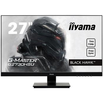 27'' LCD iiyama G-Master G2730HSU-B1 - FreeSync,1ms,300cd/m2,1000:1(12M:1 ACR),VGA,DP,HDMI,USB,repro