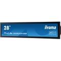 28'' iiyama S2820HSB-B1: IPS, 1920x360 (16:3), 1000cd/m2, 24/7, VGA, DVI, HDMI, RS-232c, černý