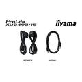 iiyama ProLite/XU2493HS-B6/23,8''''/IPS/FHD/100Hz/0,5ms/Black/3R