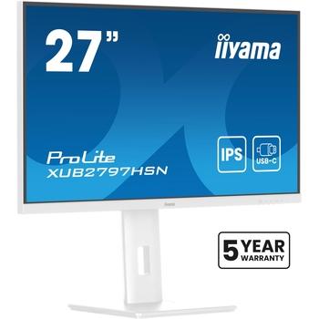 iiyama ProLite/XUB2797HSN-W2/27''''/IPS/FHD/100Hz/1ms/White/3R