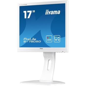 17" LCD monitor iiYAMA  B1780SD-W1, bílá (white)