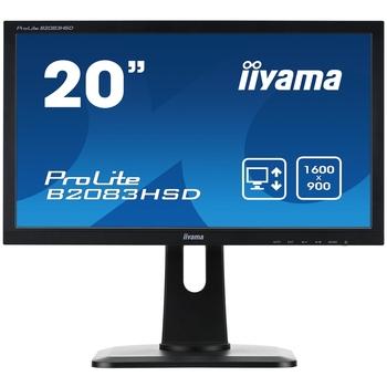 20" LCD monitor iiYAMA B2083HSD-B1 černý (black)
