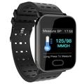 IMMAX chytré hodinky SW11/ 1.3" OLED LCD/ NRF52832/ BT/ IP67/ kompatibilní s Android 4.4 / iOS 8.5 a