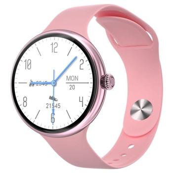 IMMAX chytré hodinky Lady Music Fit/ 1,1" LCD/ MT2502D/ BT 4.2/ IP67/ Android 4.0/ iOS 8.0/ dámské/ 