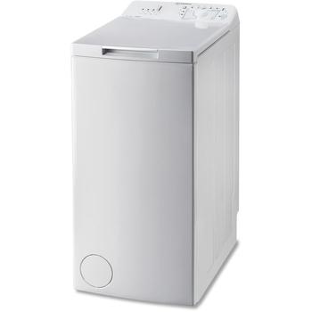 Pračka s vrchním plněním INDESIT BTW A61052 (EU), bílá (white)