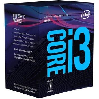 CPU INTEL Core i3-8100 BOX (3.6GHz, LGA1151)