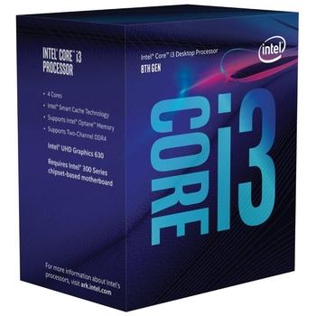 CPU INTEL Core i3-8100 TRAY (3.6GHz, LGA1151)