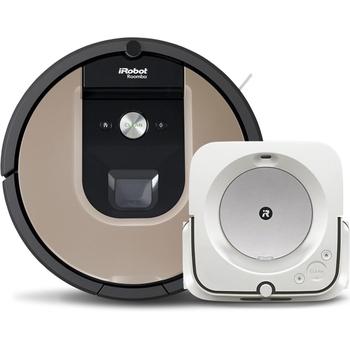 Robotický vysavač iRobot SET ROOMBA 976 / BRAAVA JET M6