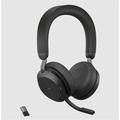 Jabra Evolve2 75, USB-A, MS Stereo, Black
