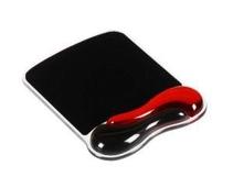 Obrázek k produktu: KENSINGTON  Duo Gel Mouse Wrist Rest Wave, červeno-černá (red-black)