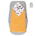 Houpďż˝tko vibrujďż˝cďż˝ s melodiďż˝ Felio  Stone Grey 0m+, do 18kg, Kinderkraft 2020