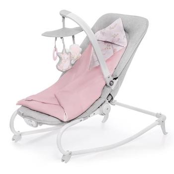 KINDERKRAFT Houpátko vibrující s melodií Felio Peony Rose 0m+, do 18 kg