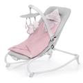 KINDERKRAFT Houpátko vibrující s melodií Felio Peony Rose 0m+, do 18 kg