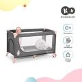 KINDERKRAFT Postýlka cestovní Joy Pink