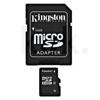 Paměťová karta KINGSTON microSDHC 8GB SDC4/8GB