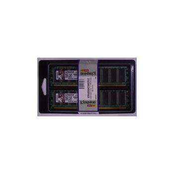 Paměťový modul KINGSTON 4GB (2x2GB KIT) 667MHz DDR2 PC5300 ECC NON-registered CL5, retail