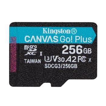Paměťová karta KINGSTON microSDXC 256GB Canvas Go! Plus