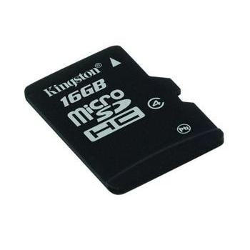 Paměťová karta KINGSTON microSDHC 16GB SDC4/16GBSP