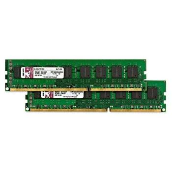 2 paměťové moduly KINGSTON 4GB (2x24B KIT) 1333MHz DDR3 PC10664 CL9