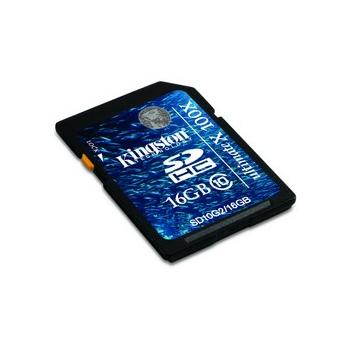 Paměťová karta KINGSTON Secure Digital 16GB G2