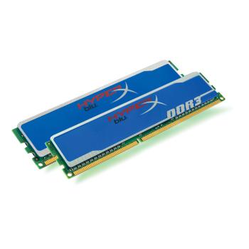 2 paměťové moduly KINGSTON 4GB (2x2GB KIT) 1600MHz DDR3 CL9, HyperX