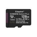Paměťová karta KINGSTON microSDXC 128GB Canvas Select Plus
