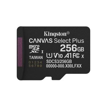 Paměťová karta KINGSTON microSDXC 256GB Canvas Select Plus