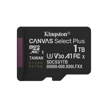 Paměťová karta KINGSTON microSDXC 1TB Canvas Select Plus