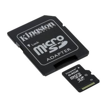 Paměťová karta Kingston microSDXC 64GB
