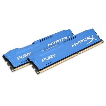 KINGSTON 8GB (2x4GB Kit) DDR3-1600MHz HyperX Fury Blue