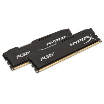 2 paměťové moduly KINGSTON  16GB (2x8GB Kit) DDR3-1600MHz HyperX Fury Black