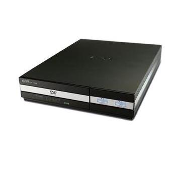 KISS DP-1504 - mini DVD, DivX, XviD, MP3, OGG, CD-DA, JPEG Player, 40GB disk, RJ45 - černý (black)