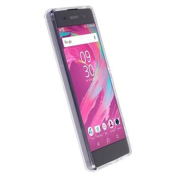 Krusell zadní kryt KIVIK pro Sony Xperia XA, transparentní