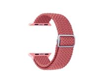 Obrázek k produktu: KSIX proplétaný řemínek, textilní pro 42/44/45mm, růžová