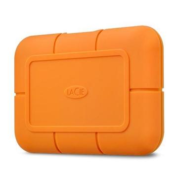 Externí SSD disk LaCie Rugged SSD 500GB STHR500800, oranžový (orange)