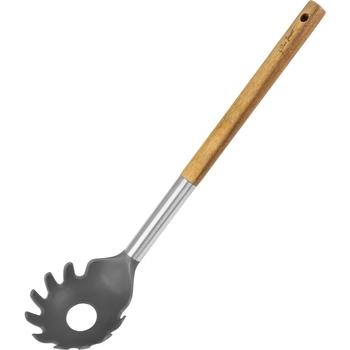 Naběračka LAMART LT3980 WOOD, hnědá (brown)