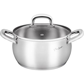 Kastrol LAMART LT1160 SHAPE, stříbrný (silver)