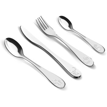 Sada dětských příborů LAMART LT5013, stříbrná (silver)
