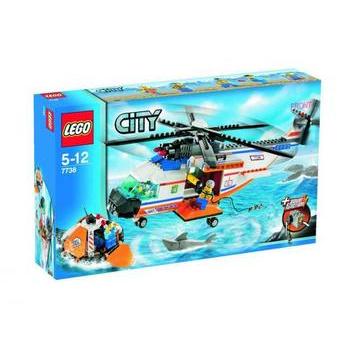  LEGO City Pobřežní hlídka – vrtulník a záchranný člun