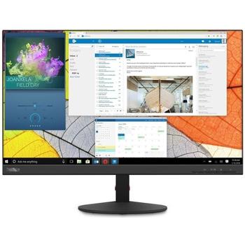 23" LED monitor LENOVO S24q-10, černý (black)
