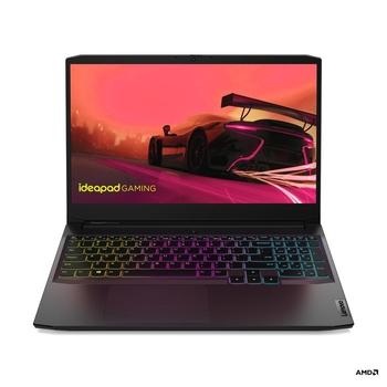 Herní notebook LENOVO IdeaPad Gaming 3 15ACH6, černý (black)