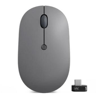 Bezdrátová myš LENOVO Go USB-C Wireless Mouse, šedá (gray)