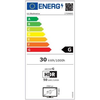 27" LED monitor LG 27GN880