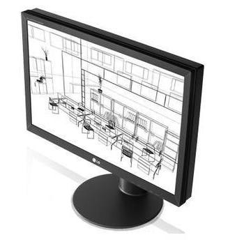 22" LCD monitor LG W2220P-BF