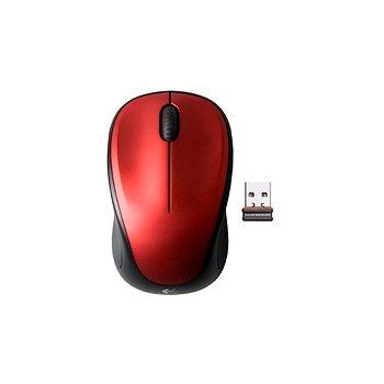 Bezdrátová myš LOGITECH M235 nano, červená (red)