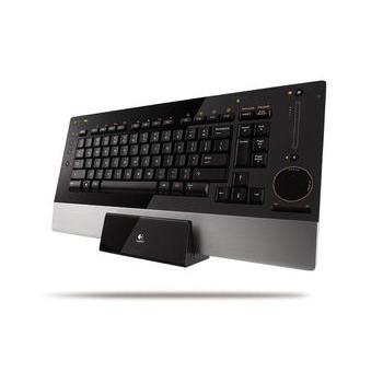 Klávesnice LOGITECH  diNovo Edge, černo-stříbrná (black-silver)
