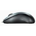 Myš LOGITECH V100 Optical Mouse for Notebooks, černo-stříbrná ( Dark Silver )