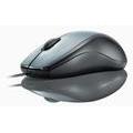 Myš LOGITECH V100 Optical Mouse for Notebooks, černo-stříbrná ( Dark Silver )