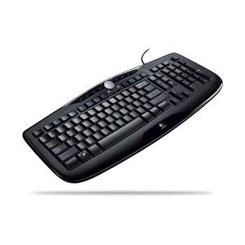 Klávesnice LOGITECH Media Keyboard 600, černá (black)