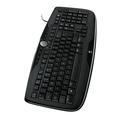 Klávesnice LOGITECH Media Keyboard 600, černá (black)